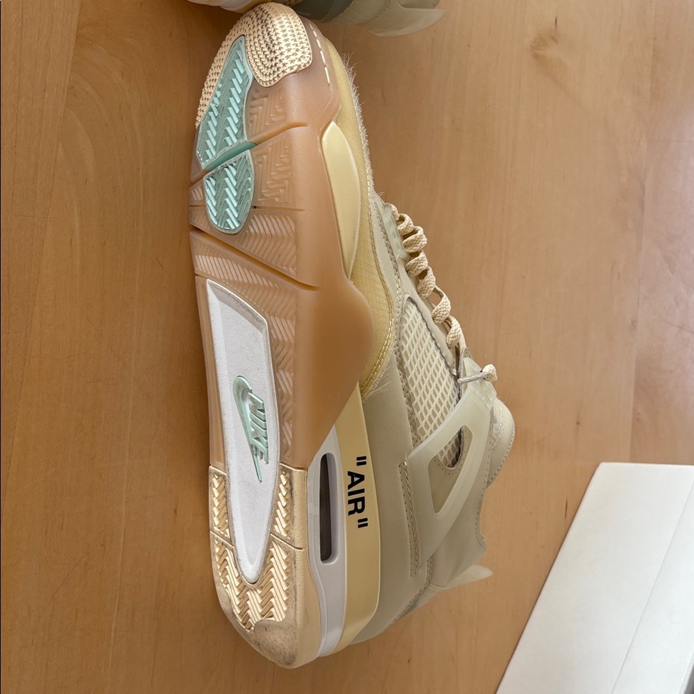 Men's Nike Sail Cream Sneakers - Picture 6 of 8
